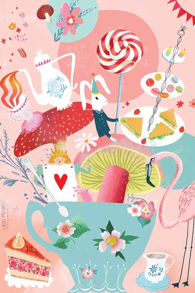 Uta Krogmann: Whimsical Tea Party by Uta Krogmann