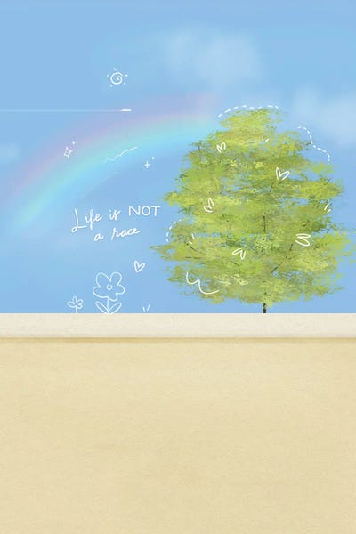Xuan Thai - Unframed Prints: Life Is Not A Race by Xuan Thai