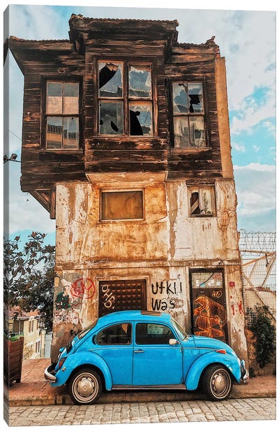 Taksim Cihangir Canvas Art Print - Volkswagen