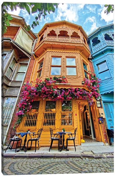 Kuzguncuk Color Canvas Art Print - Istanbul Art