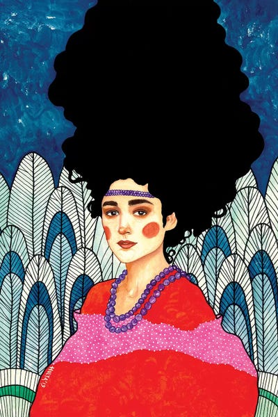 You Feel My Stare by Hülya Özdemir canvas print