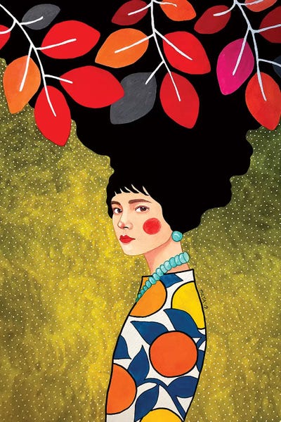 To Let Myself Go by Hülya Özdemir canvas print