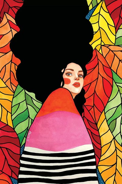 I Am In The Moment by Hülya Özdemir canvas print