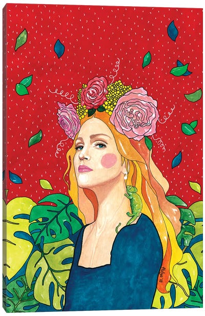 Madonna Canvas Art Print - Hair & Beauty Art