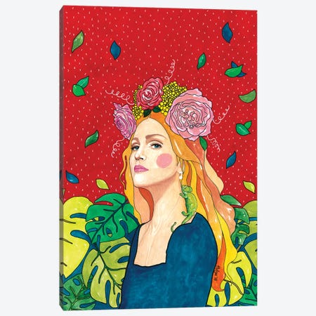 Madonna Canvas Print #OZD31} by Hülya Özdemir Canvas Art