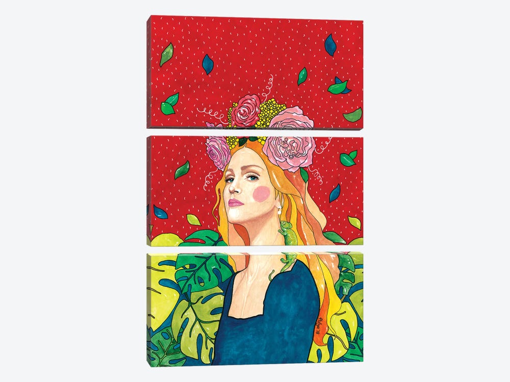 Madonna by Hülya Özdemir 3-piece Canvas Art