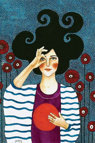 Moment Of Solace by Hülya Özdemir framed wall art