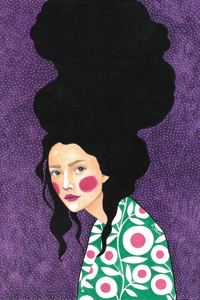 Out In Myself by Hülya Özdemir canvas print