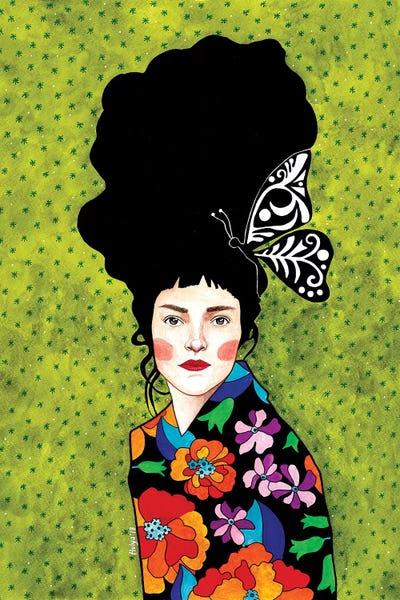 Butterflies and Flowers: By My Side by Hülya Özdemir