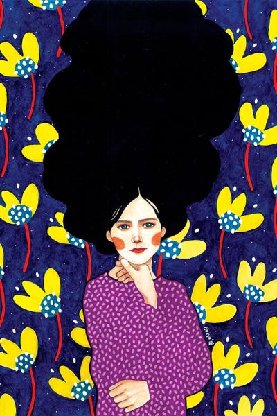 What About Today by Hülya Özdemir canvas print