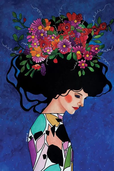 Your Voice Can Take Me There by Hülya Özdemir canvas print