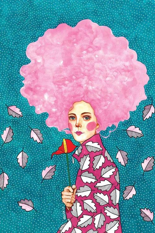 Whisper by Hülya Özdemir wall art