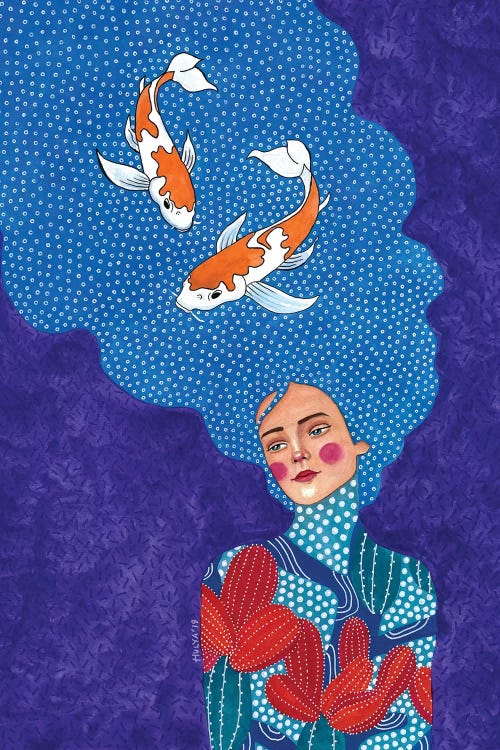 Giving Me A Reason To Stay by Hülya Özdemir wall art