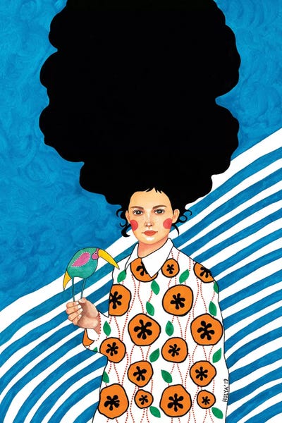 Withorwithout by Hülya Özdemir canvas print