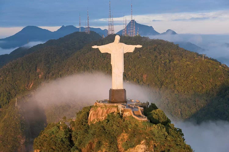 Christ The Redeemer (Cristo Redentor) I, Corcovado Mountain, Rio de Janeiro, Brazil