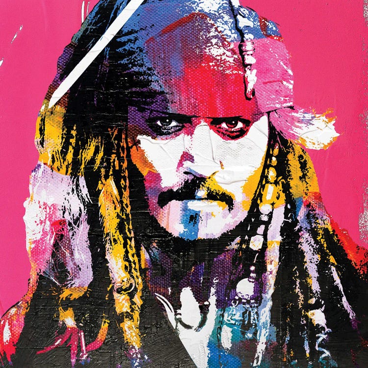 Johnny Depp by The Pop Art Factory wall art