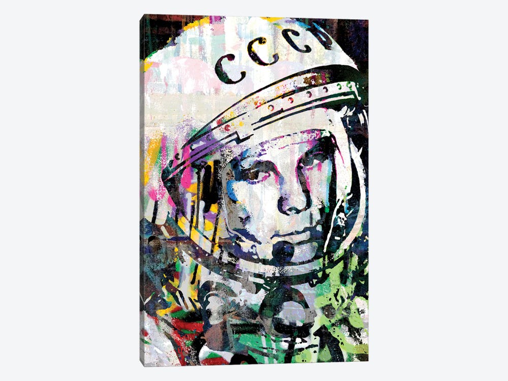 Yuri Gagarin by The Pop Art Factory 1-piece Canvas Print