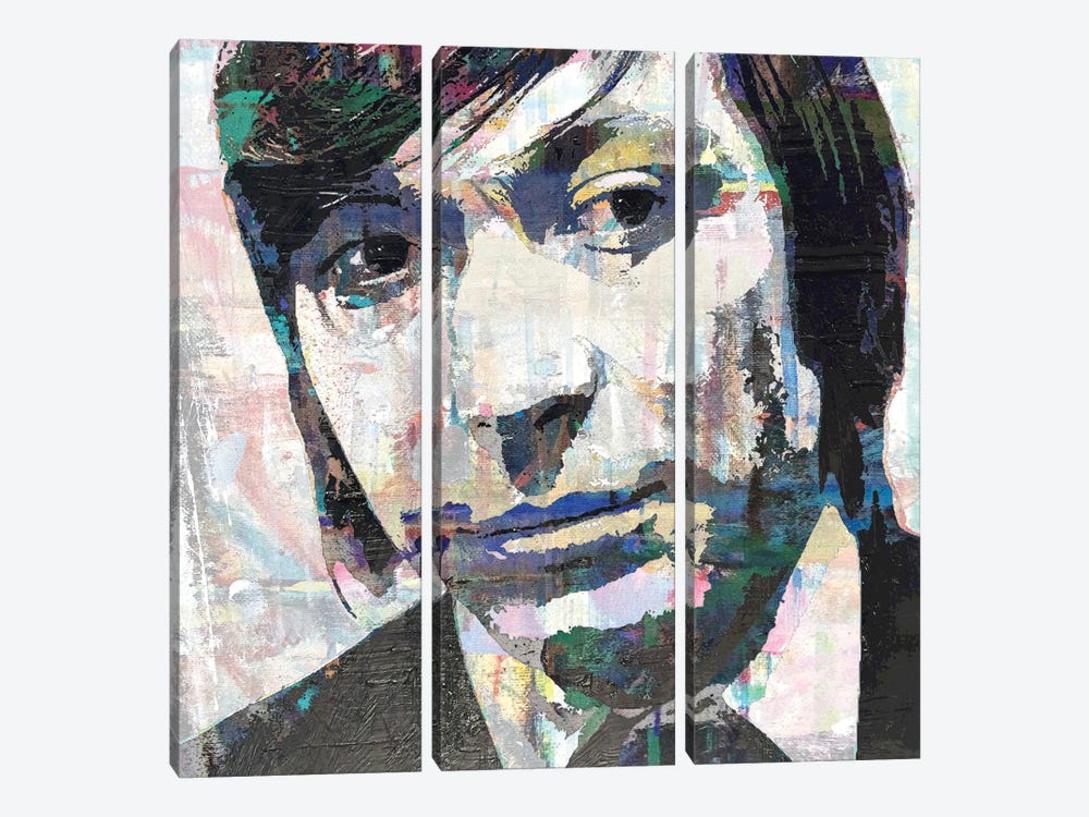 Inspired By Charlie Watts by The Pop Art Factory 3-piece Canvas Wall Art