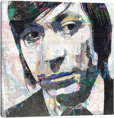 Inspired By Charlie Watts Canvas Art Print - The Pop Art Factory