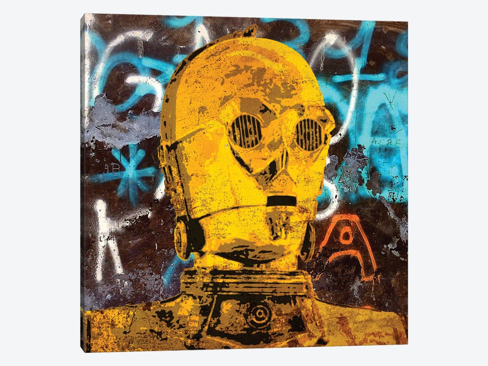 C-3PO by The Pop Art Factory 1-piece Canvas Artwork