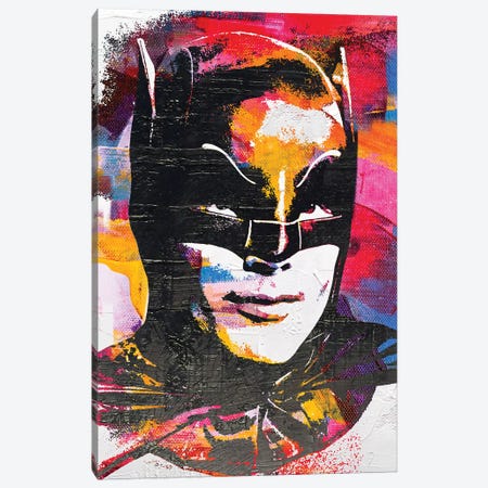 Inspired By Adam West Canvas Print #PAF113} by The Pop Art Factory Canvas Art