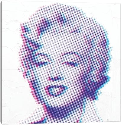 3D Marilyn Canvas Art Print - Marilyn Monroe