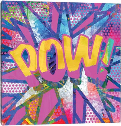Pow Canvas Art Print - The Pop Art Factory