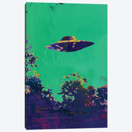 I Want To Believe Canvas Print #PAF141} by The Pop Art Factory Canvas Art Print
