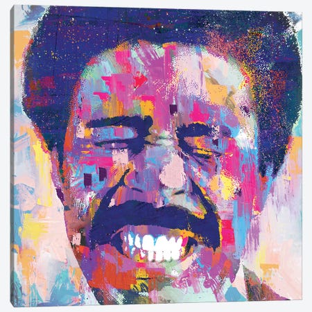 Comedian Pryor Canvas Print #PAF158} by The Pop Art Factory Canvas Artwork