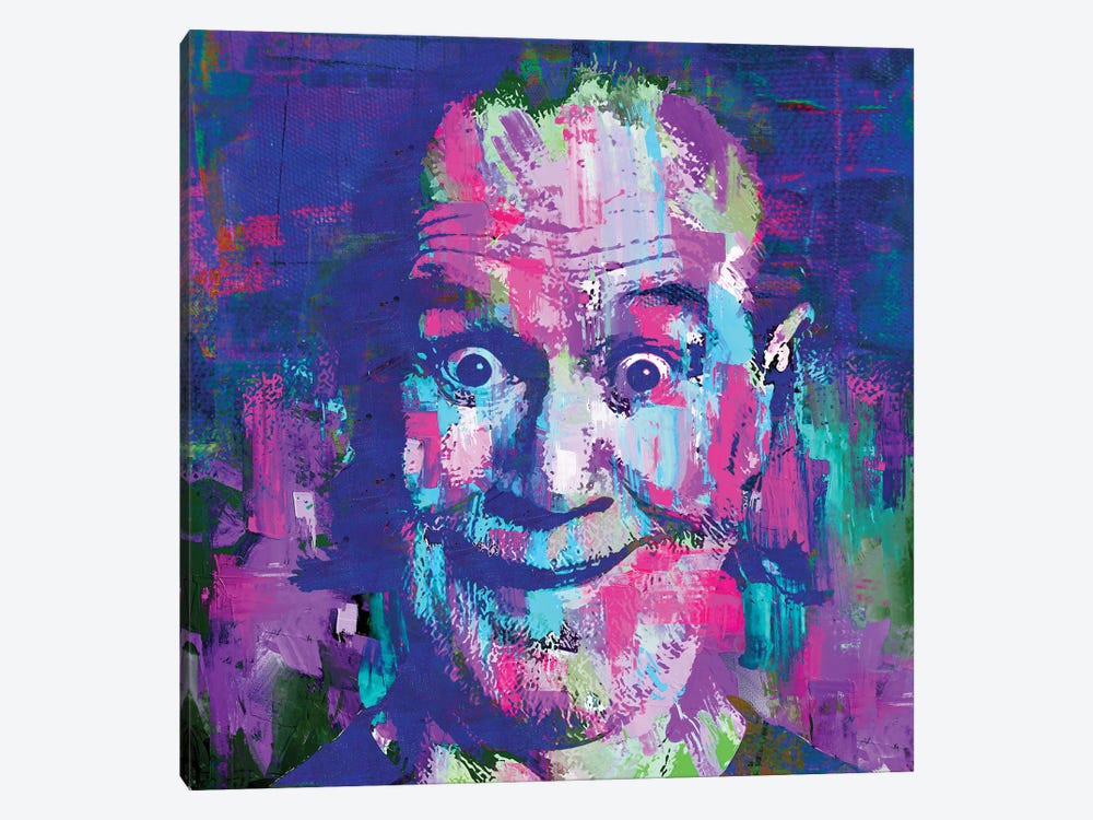 Comedian Carlin by The Pop Art Factory 1-piece Canvas Print