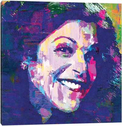 Comedian Gilda Canvas Art Print - The Pop Art Factory