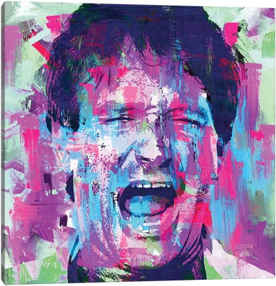 Comedian Williams Canvas Art Print - Robin Williams