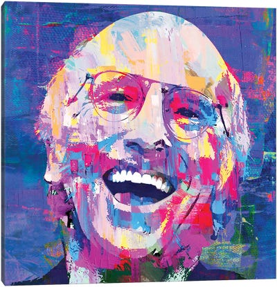 Comedian David Canvas Art Print - Similar to Andy Warhol