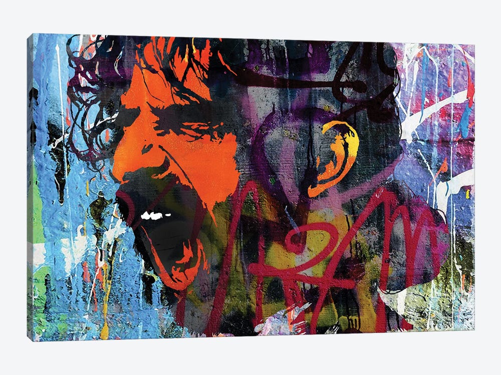 Inspired By Zappa by The Pop Art Factory 1-piece Canvas Wall Art