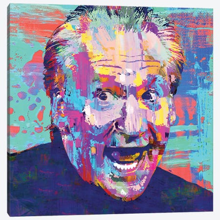 Comedian Maher Canvas Print #PAF184} by The Pop Art Factory Canvas Artwork