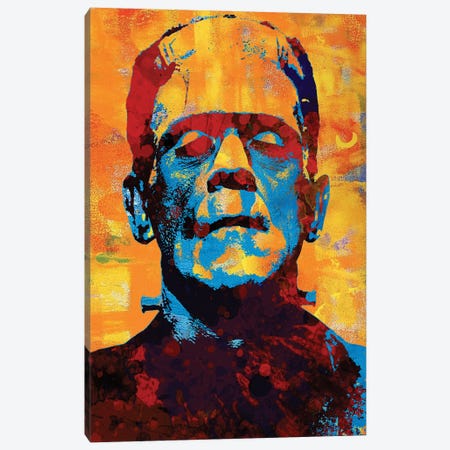 Frankenstein Canvas Print #PAF18} by The Pop Art Factory Canvas Print