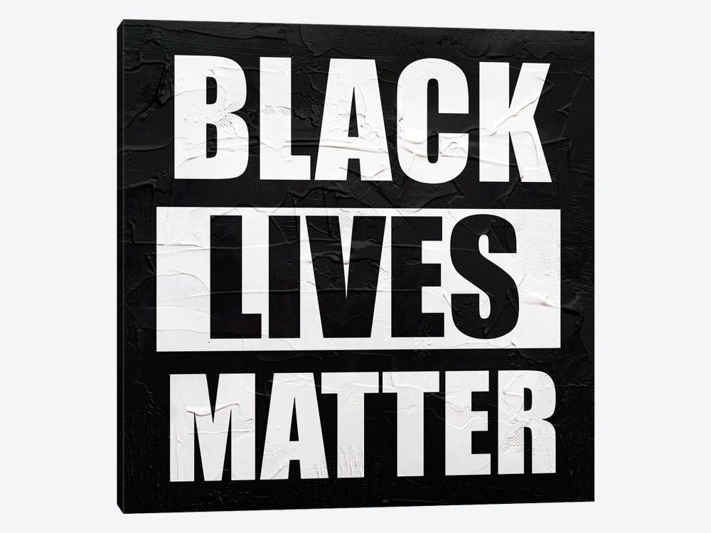 Black Lives Matter by The Pop Art Factory 1-piece Art Print