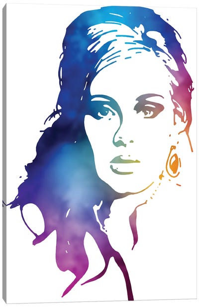 Inspired By Adele Canvas Art Print - The Pop Art Factory