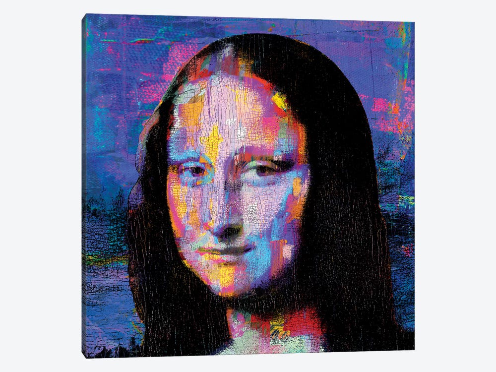 Mona Lisa II Pop Art by The Pop Art Factory 1-piece Art Print