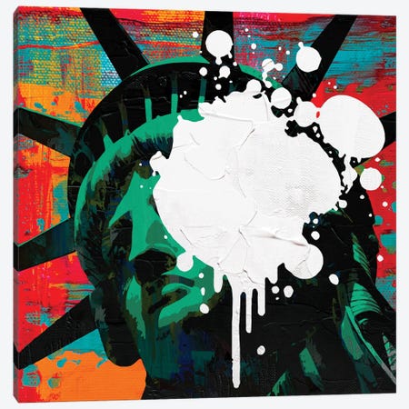 Liberty Waning Canvas Print #PAF204} by The Pop Art Factory Canvas Art Print