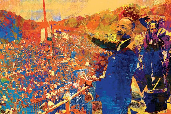 Inspirational Office: I Have A Dream by The Pop Art Factory