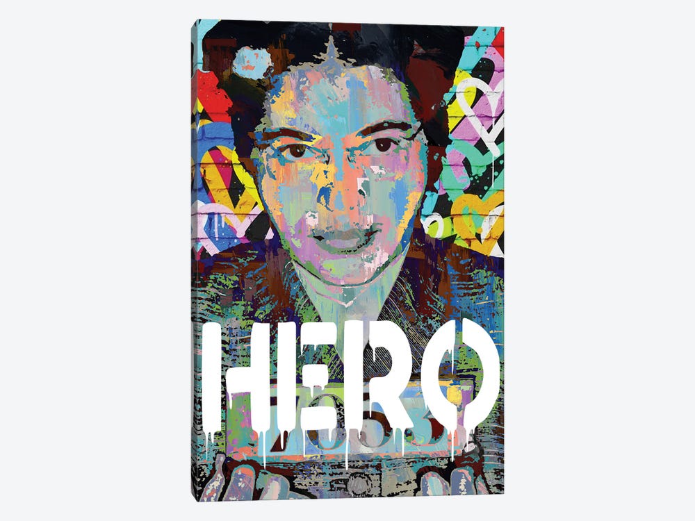 Rosa Parks Hero Pop Art by The Pop Art Factory 1-piece Art Print