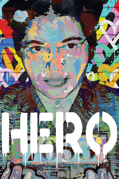 History: Rosa Parks Hero Pop Art by The Pop Art Factory