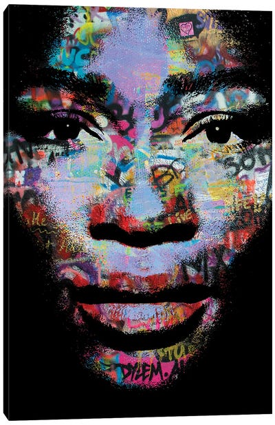 Serena Williams Portrait III Canvas Art Print - The Pop Art Factory