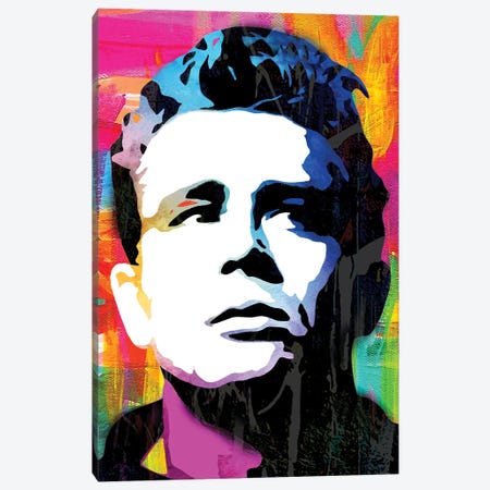Inspired By James Dean Canvas Print #PAF23} by The Pop Art Factory Canvas Art