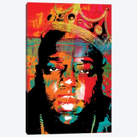Notorious Big Canvas Print #PAF244} by The Pop Art Factory Art Print