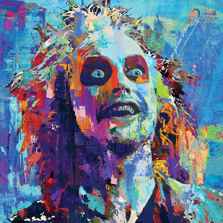 Beetlejuice Beetlejuice Beetlejuice by The Pop Art Factory wall art