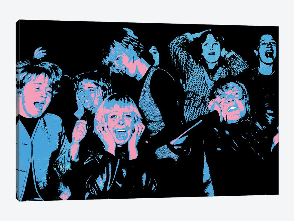 Beatlemania by The Pop Art Factory 1-piece Art Print