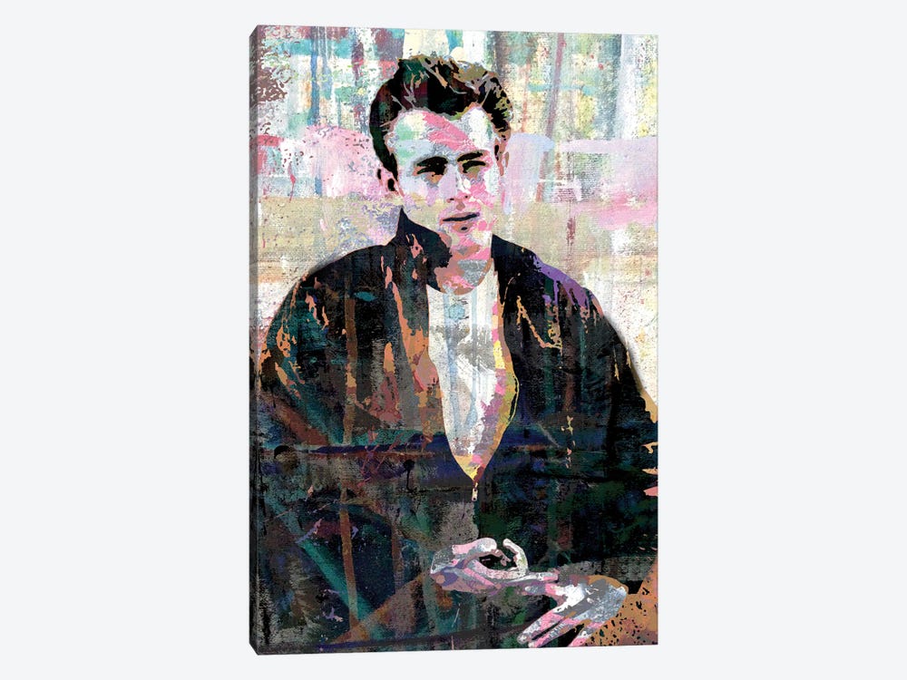 Inspired By James Dean Rebel by The Pop Art Factory 1-piece Canvas Artwork