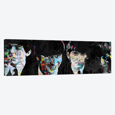 Beatles Peace Within Canvas Print #PAF254} by The Pop Art Factory Canvas Wall Art